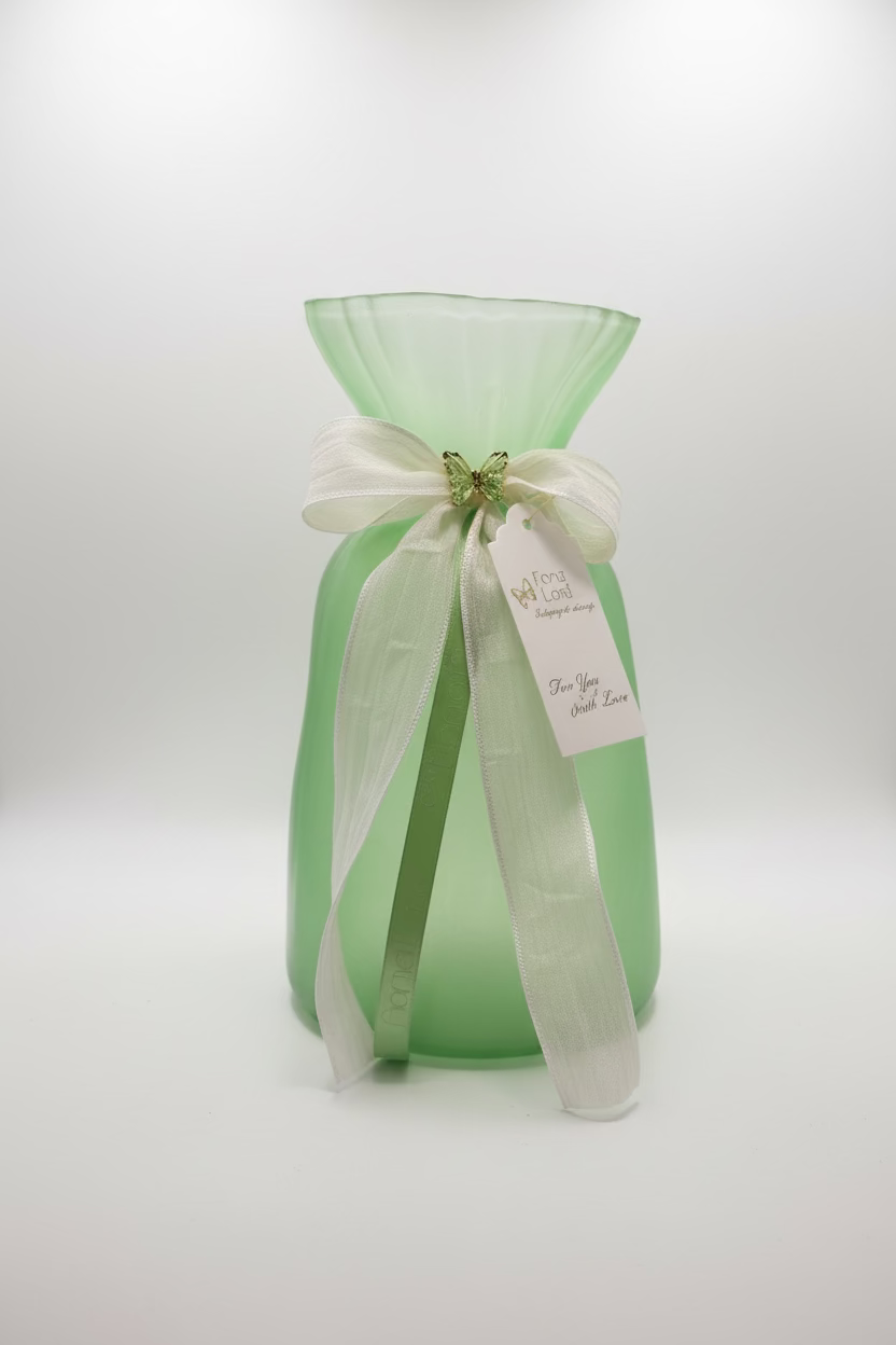 Fiori di Lena Vaso piccolo con farfalla