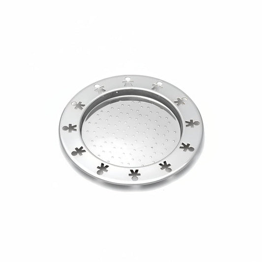 Alessi "Girotondo" AKK80/15  Sottobottiglia anti-umidità in acciaio inox 18/10, a finitura lucida