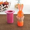 Alessi "Magic Bunny" portastuzzicadenti in resina termoplastica, rosa