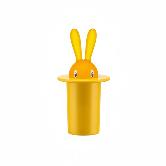 Alessi "Magic Bunny" portastuzzicadenti in resina termoplastica, giallo
