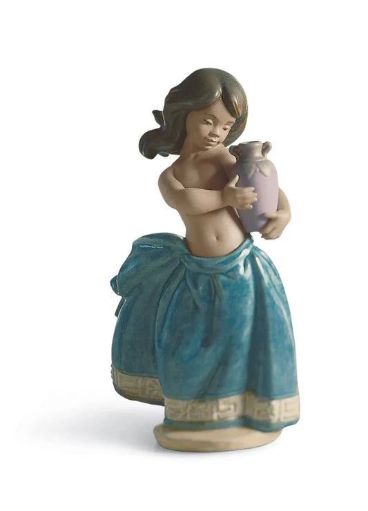 LLADRÓ ` "Acquaiola azzurra"