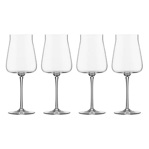 Alessi "Eugenia" set 4 calici vino bianco