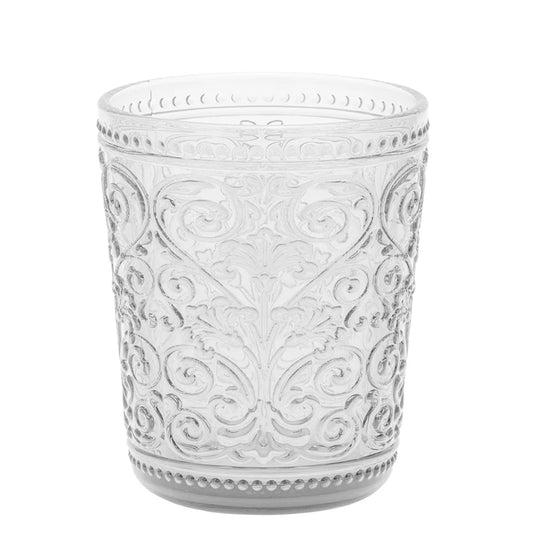 Galbiati "Acanto" set 6 bicchieri in vetro bianco 310 ml